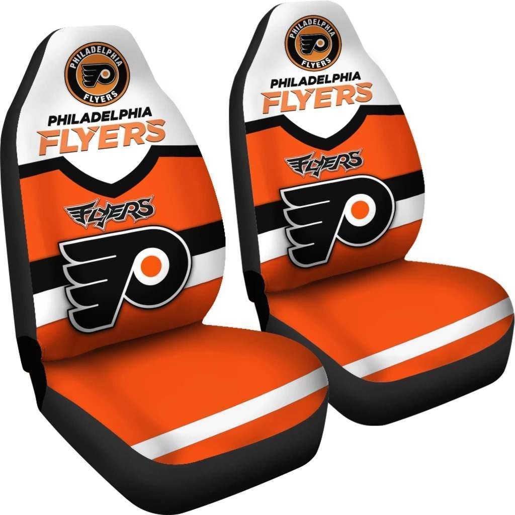 Philadelphia Flyers Lph Car Seat Cover (Set Of 2)