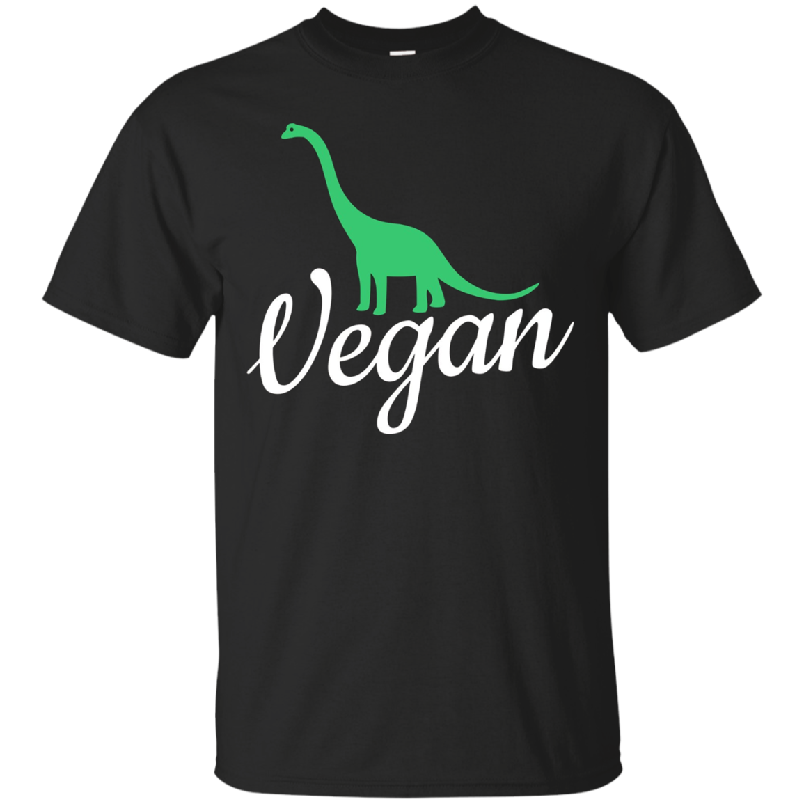 Vegan T-Shirt. Dinosaur Vegan Tee