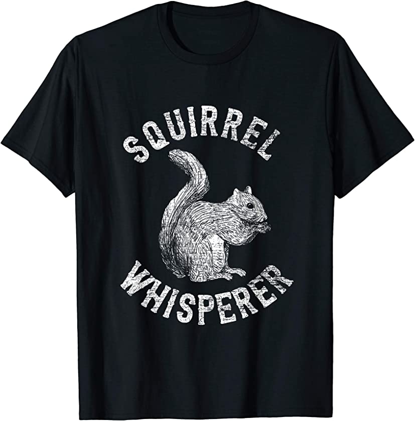 Vintage Squirrel Lover Squirrel Whisperer T-Shirt