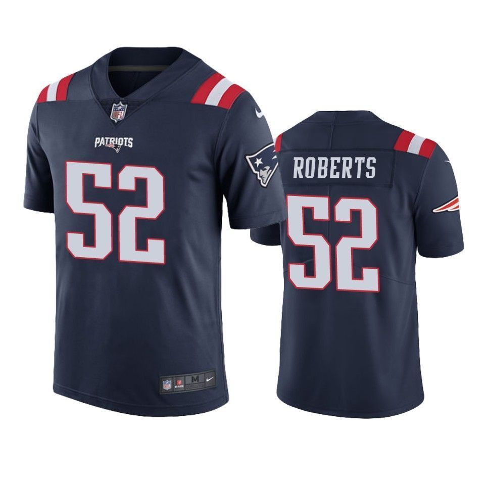 New England Patriots Elandon Roberts Navy Color Rush Limited 3D Jersey