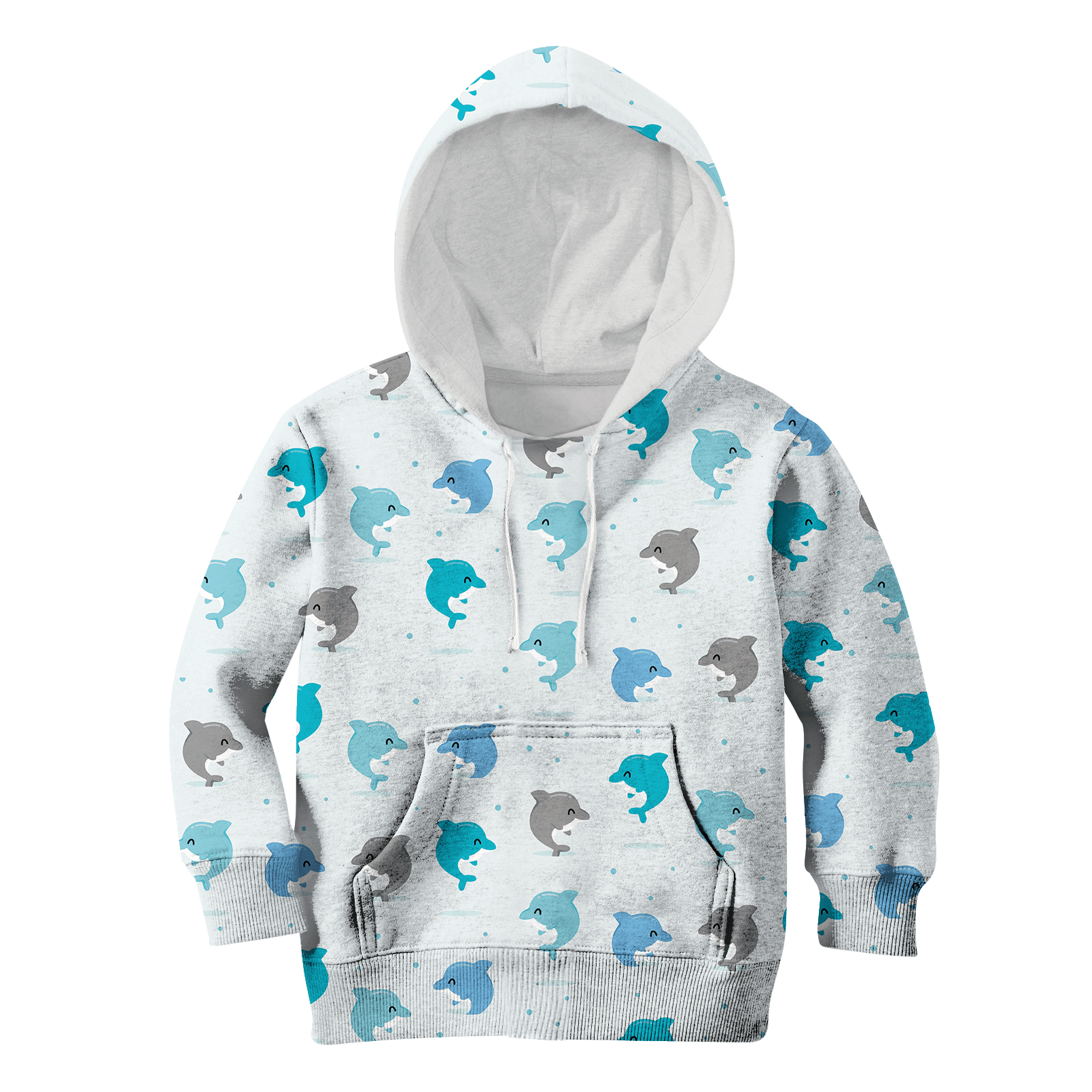 Happy Dolphins Custom Hoodies T-Shirt Apparel