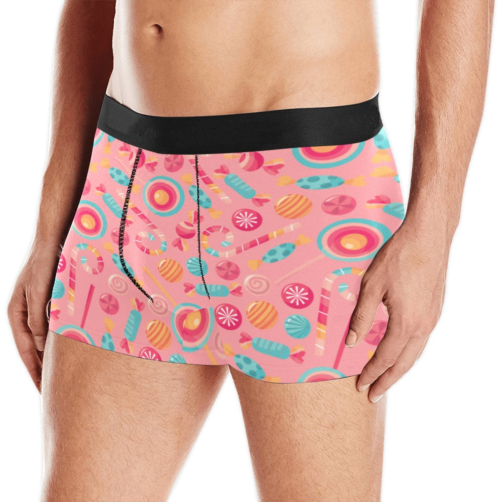 Colorful Candy Pattern Men’S All Over Print Boxer Briefs Men’S Underwear