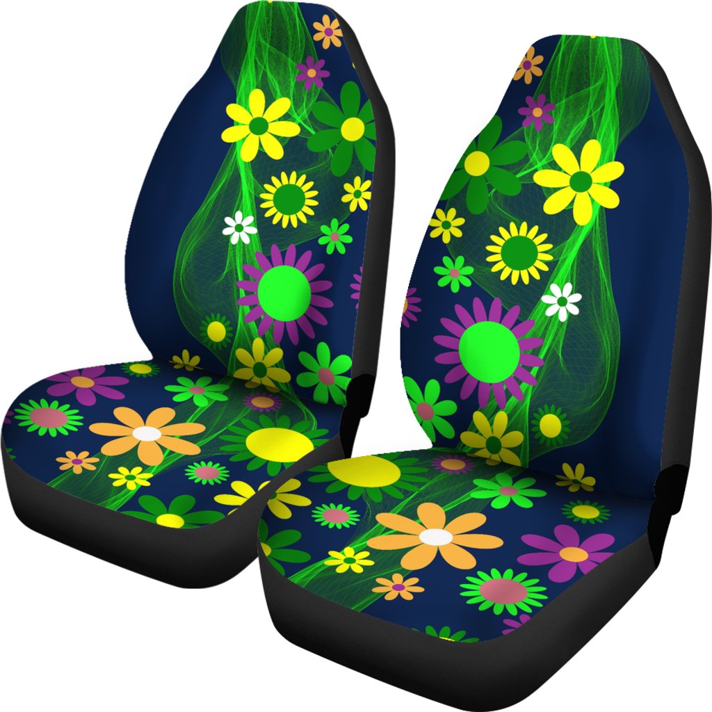 Flower Power Car Seat Cover