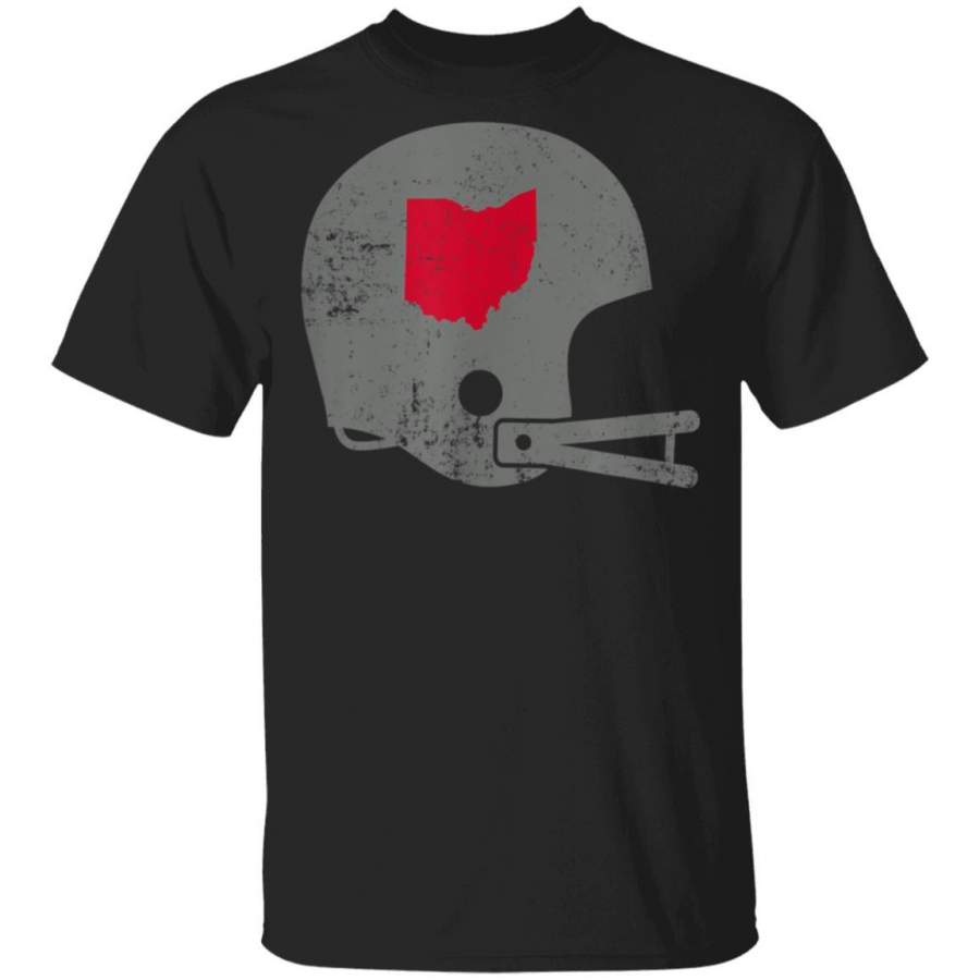 Vintage Football Helmet – State of Ohio T-Shirt