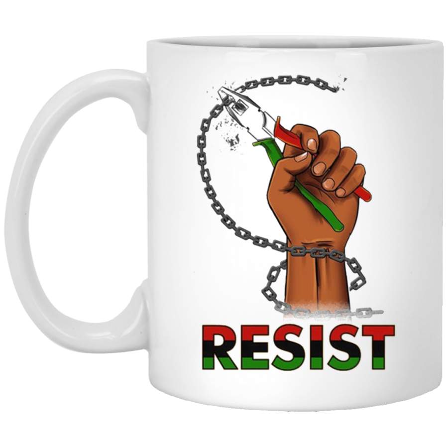 African American Coffee Mug Resist 11oz – 15oz White Mug