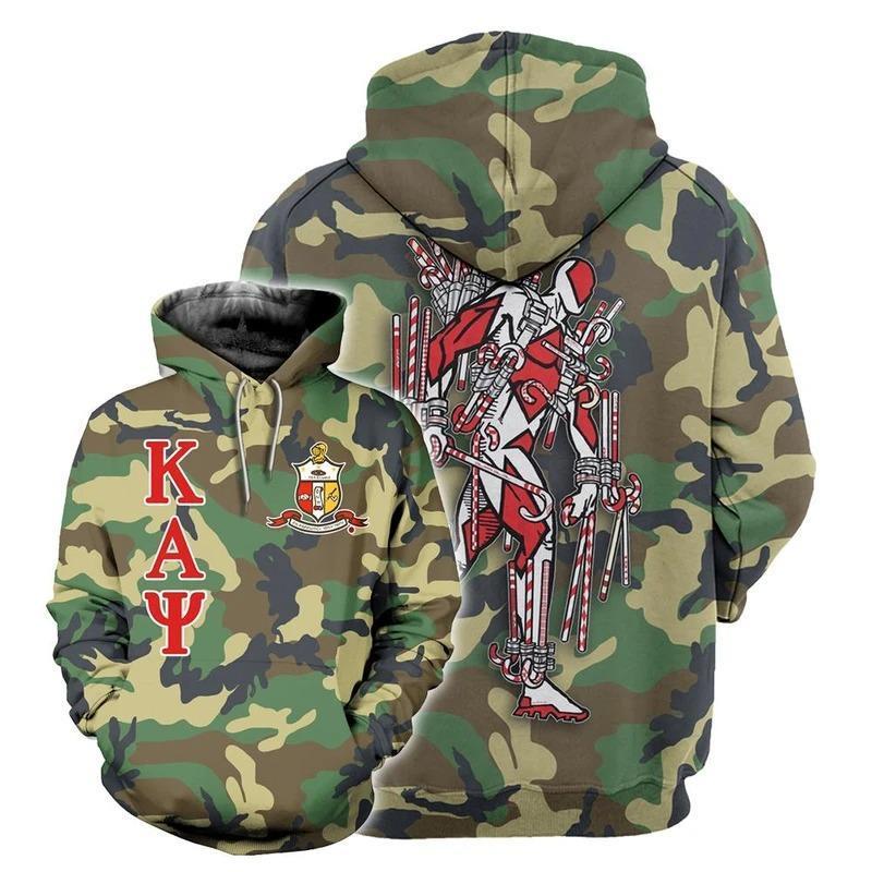 Greek Life Hoodie – Military Kappa Alpha Psi Hoodie