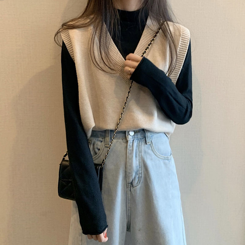 Woman Sweaters Cardigan Loose V-neck Sweater Women’s Autumn and Winter Knitting Cardigan Short Coat alx