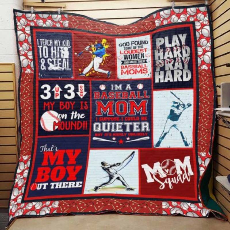 Baseball Mom F1302 83O36 Blanket