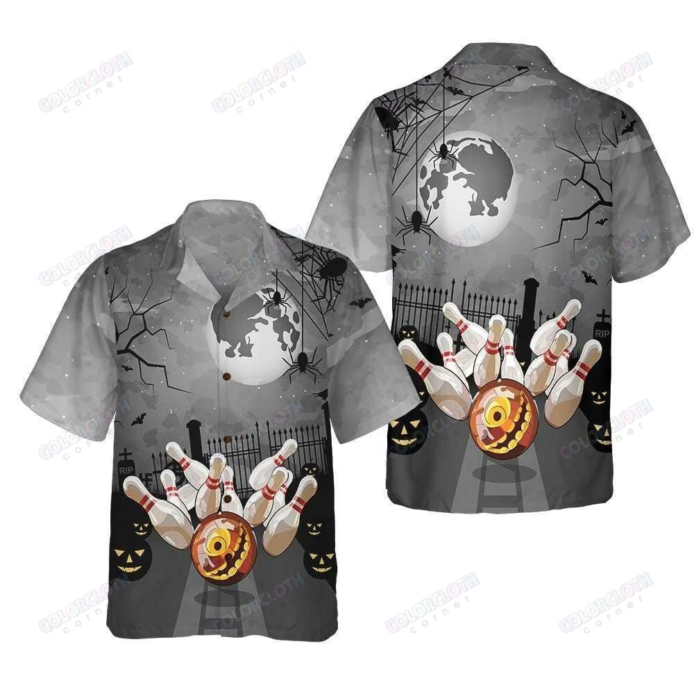 Pin Bowling Halloween Hawaii Shirt Ha79512