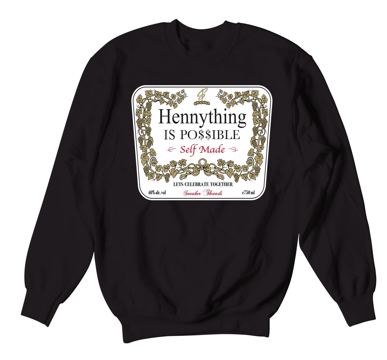 Yeezy 350 Bred Hennything Sweater