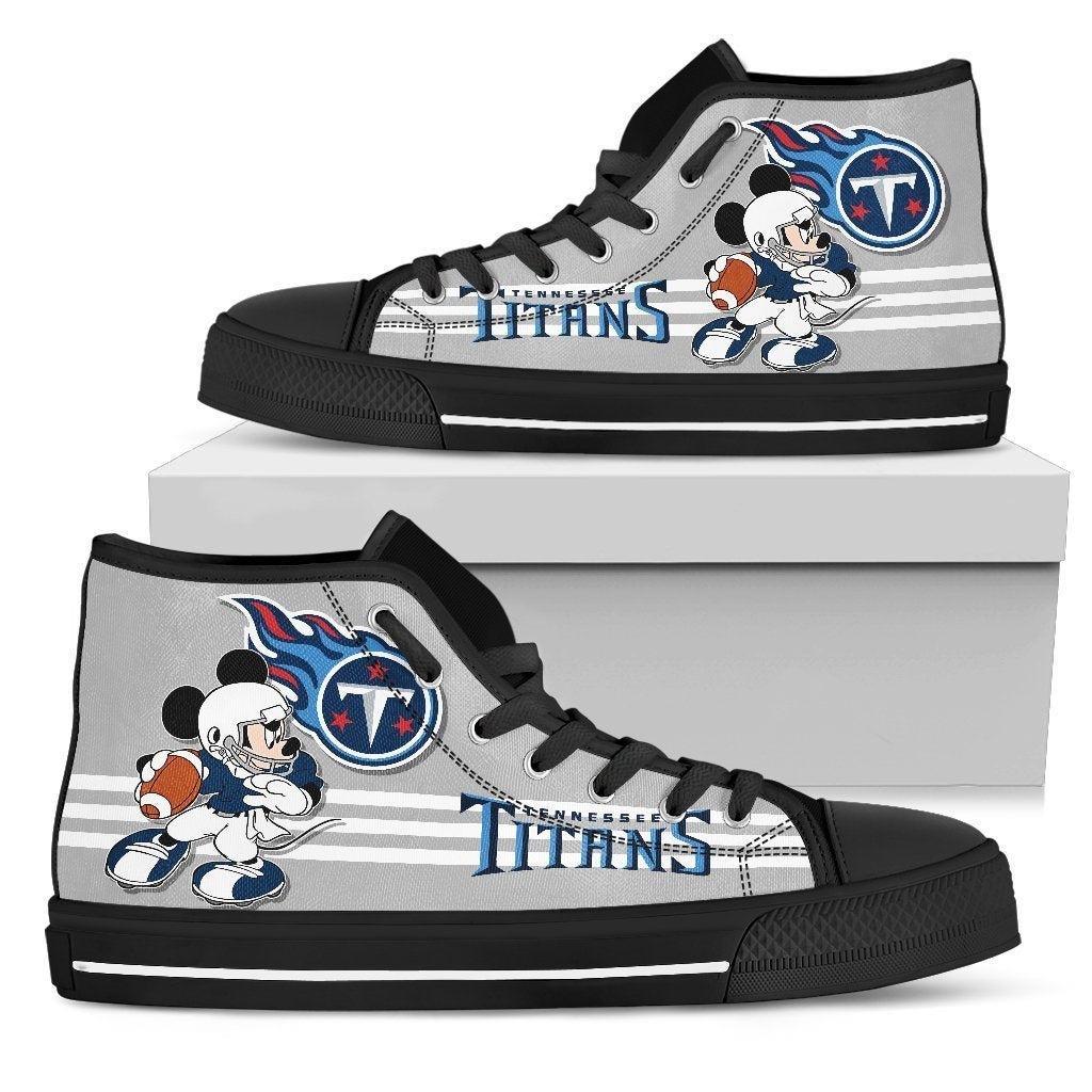 Tennessee Titans Sneakers High Top Shoes Fan Gift Pt19