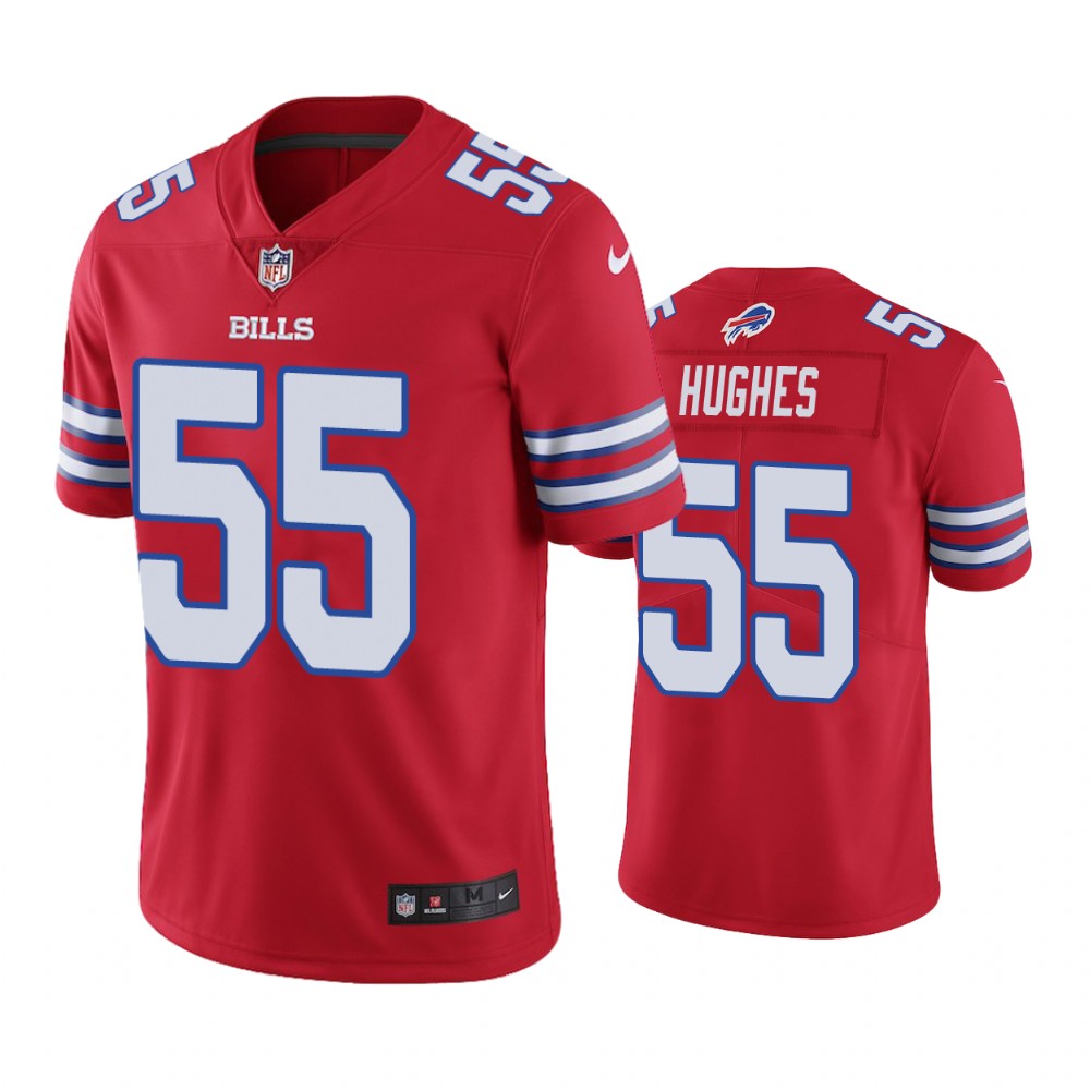 Buffalo Bills Jerry Hughes Red Nike Color Rush Limited Jersey