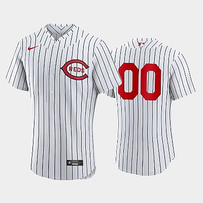 Cincinnati Reds 2022-23 Field of Dreams White 00 Custom Jersey