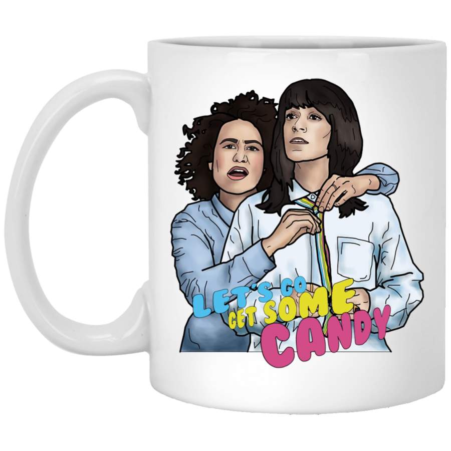 Let Go Let Some Candy Broad City Abbi Ilana 11oz  Mug