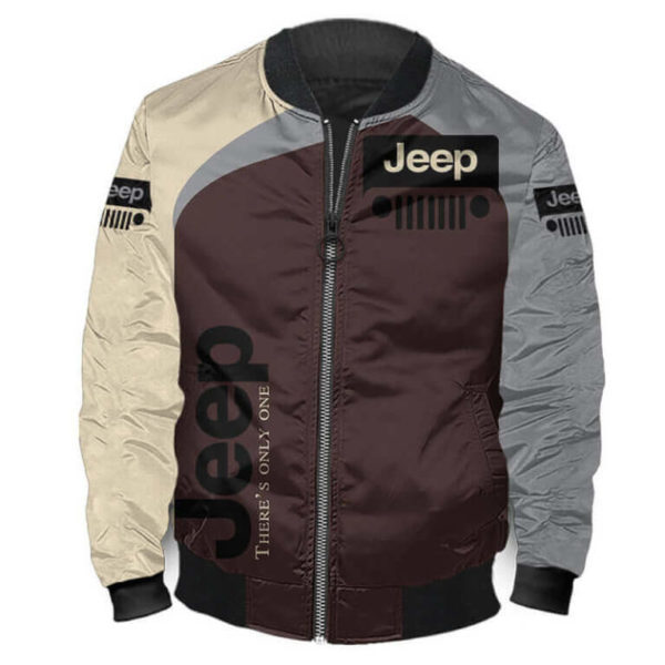 Bomber Jacket Jeep, Jeep 3D Spring Autumn, Mens Casual Jacket Qo13