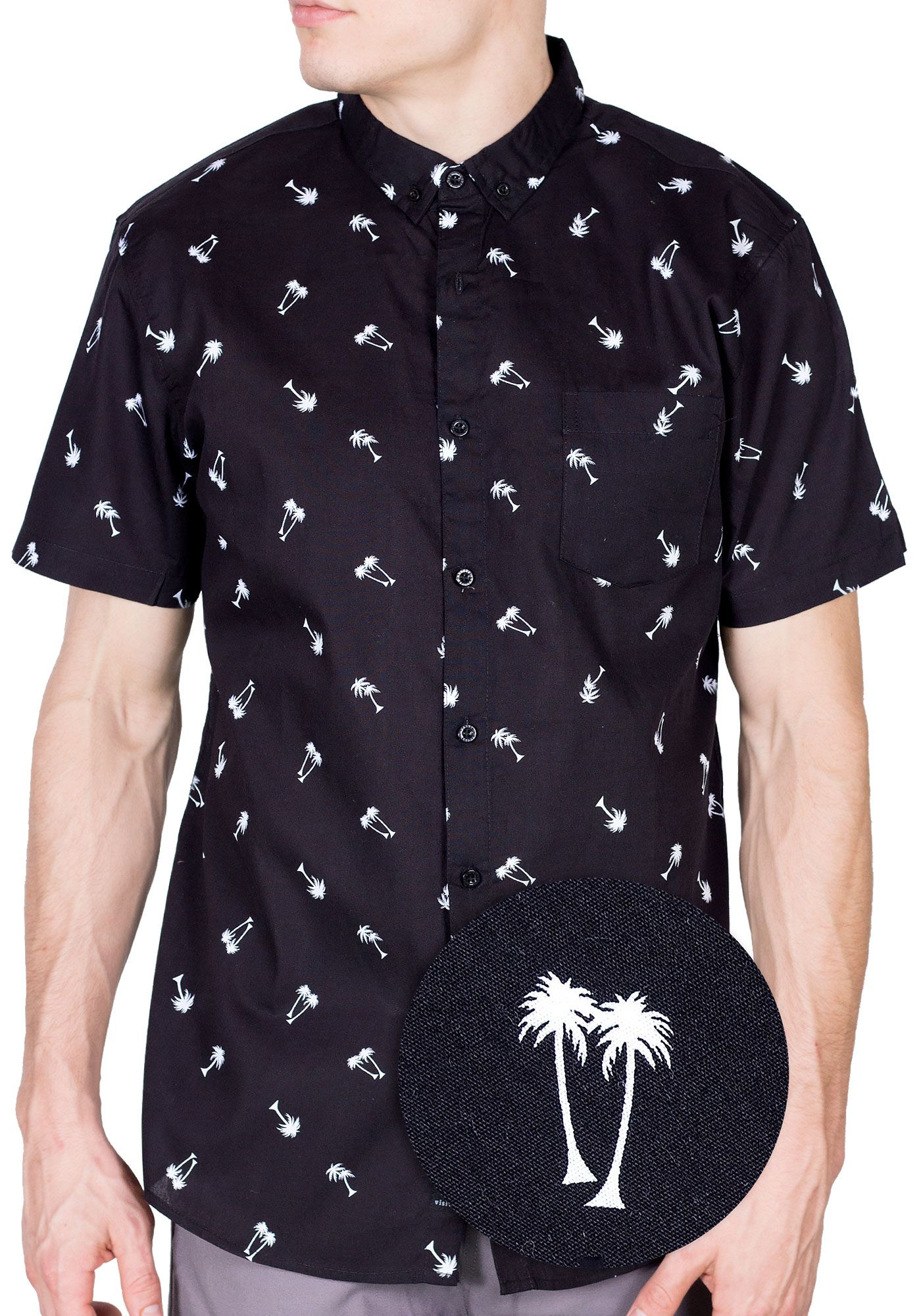 Tropical Black Awesome Design Hawaiian Shirt Dhc18063293