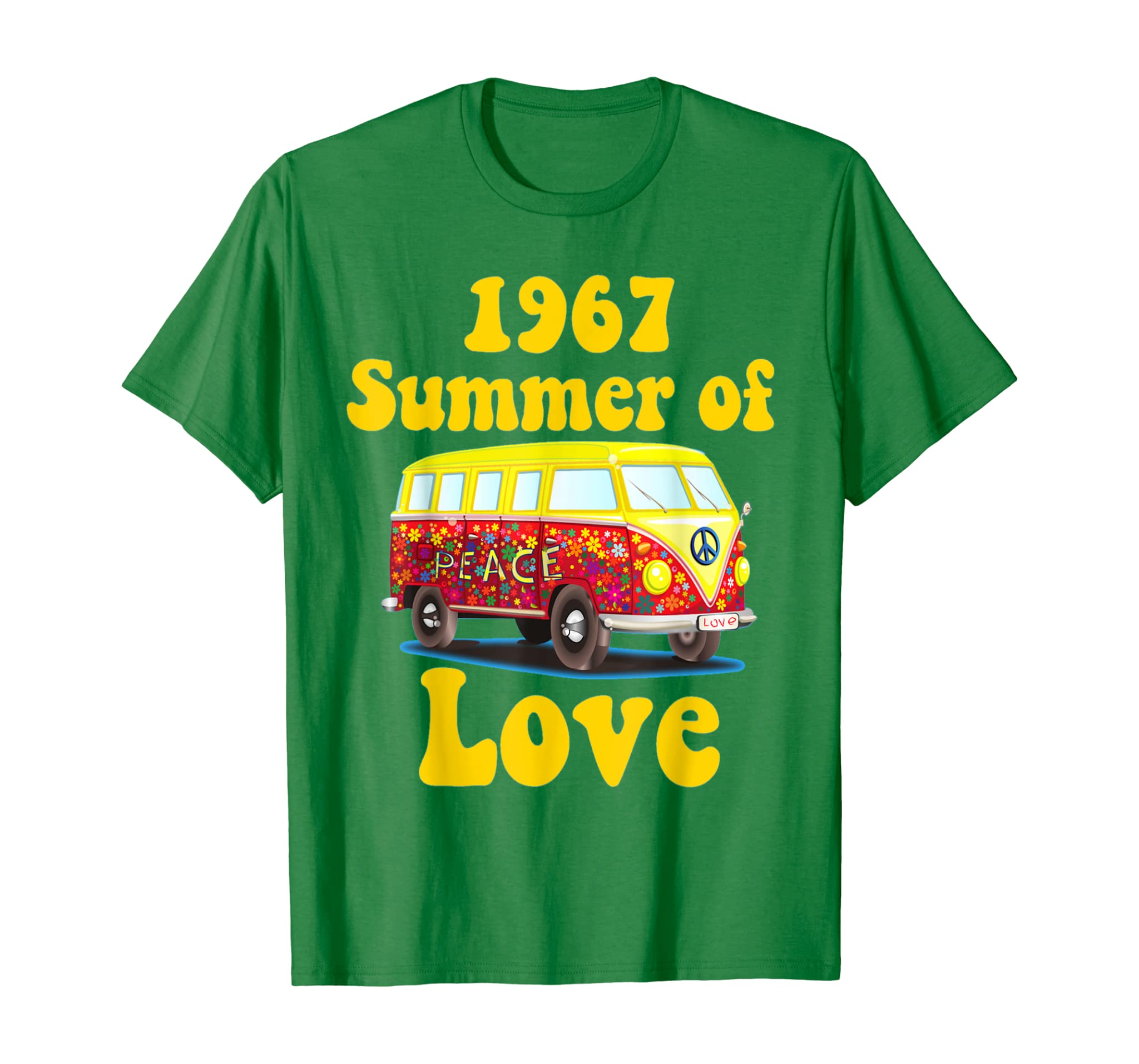 1967 Summer of Love Retro Tees Vintage Sixties Hippie Shirt