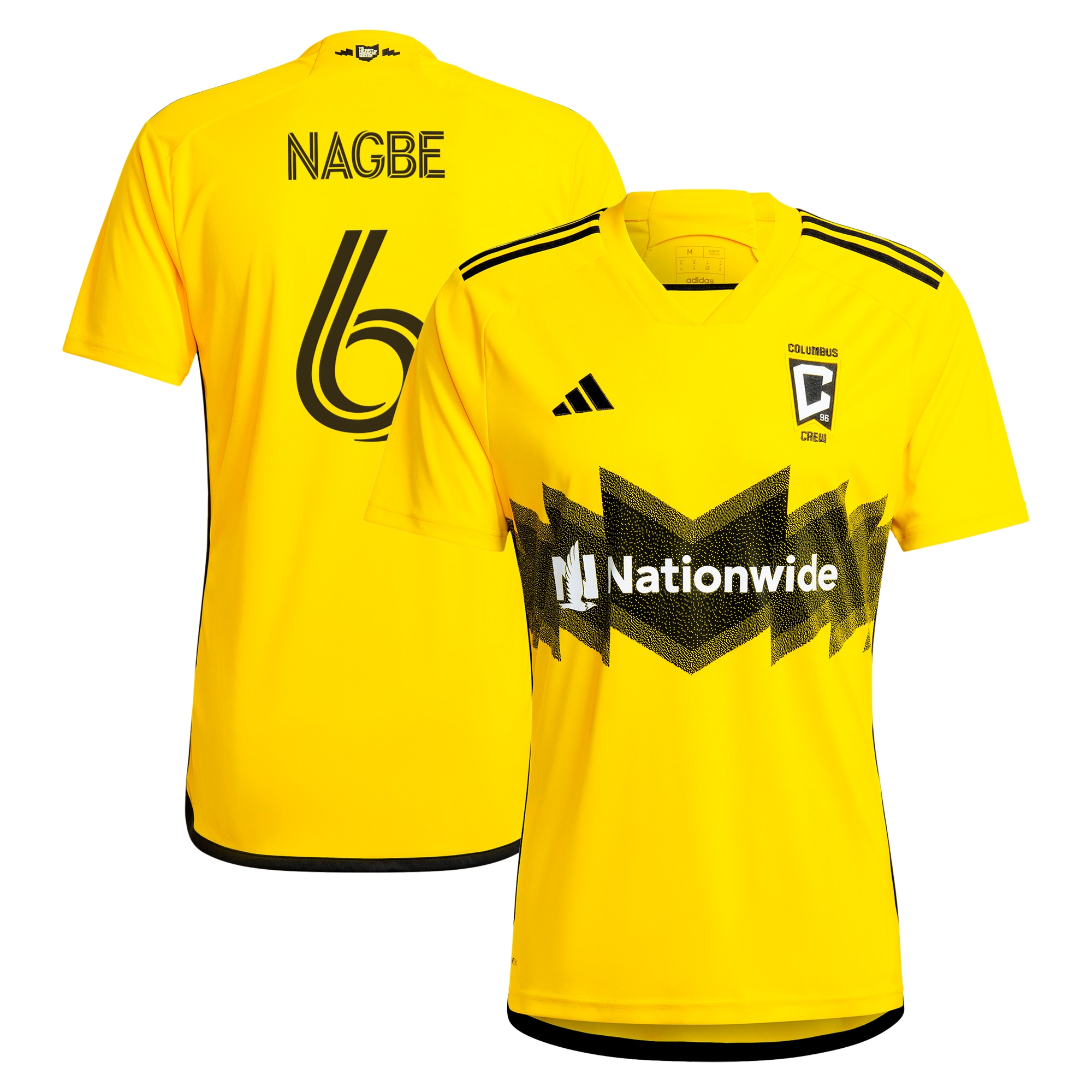 Darlington Nagbe Columbus Crew 2024 The Home Kit Replica Player Jersey – Yellow