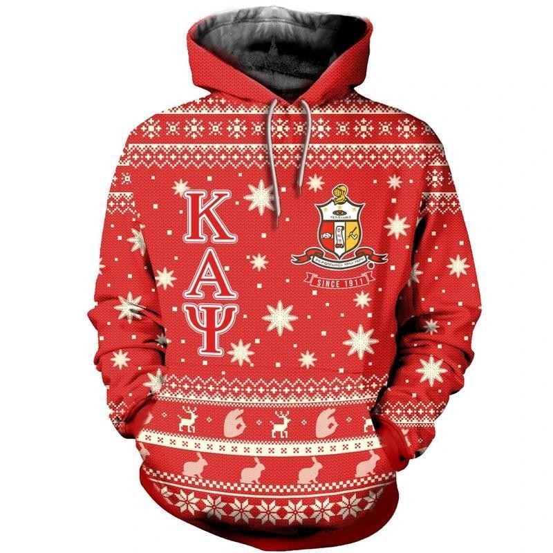 Greek Life Hoodie – Christmas Kappa Alpha Psi 1911 Fraternity Inc Hoodie