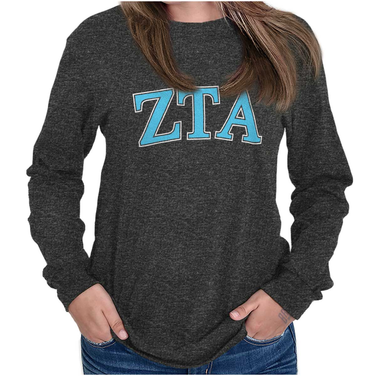 Greek Zeta Tau Alpha Long Sleeve Tee
