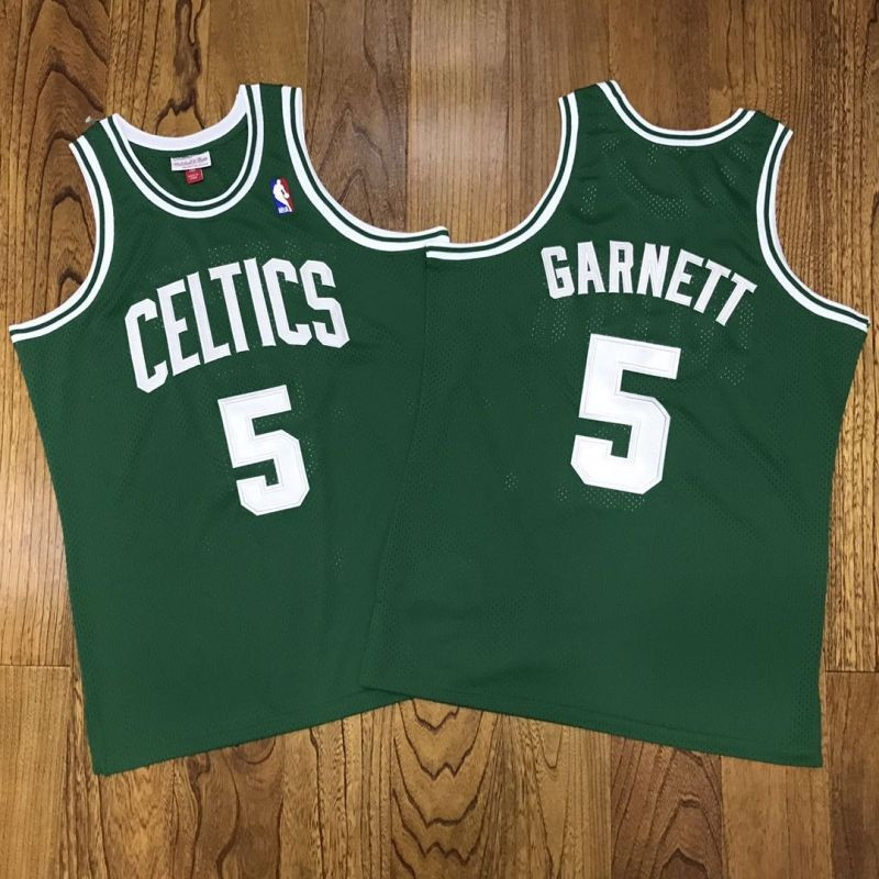 Boston Celtics Kevin Garnett #5 NBA Classic Green Jersey