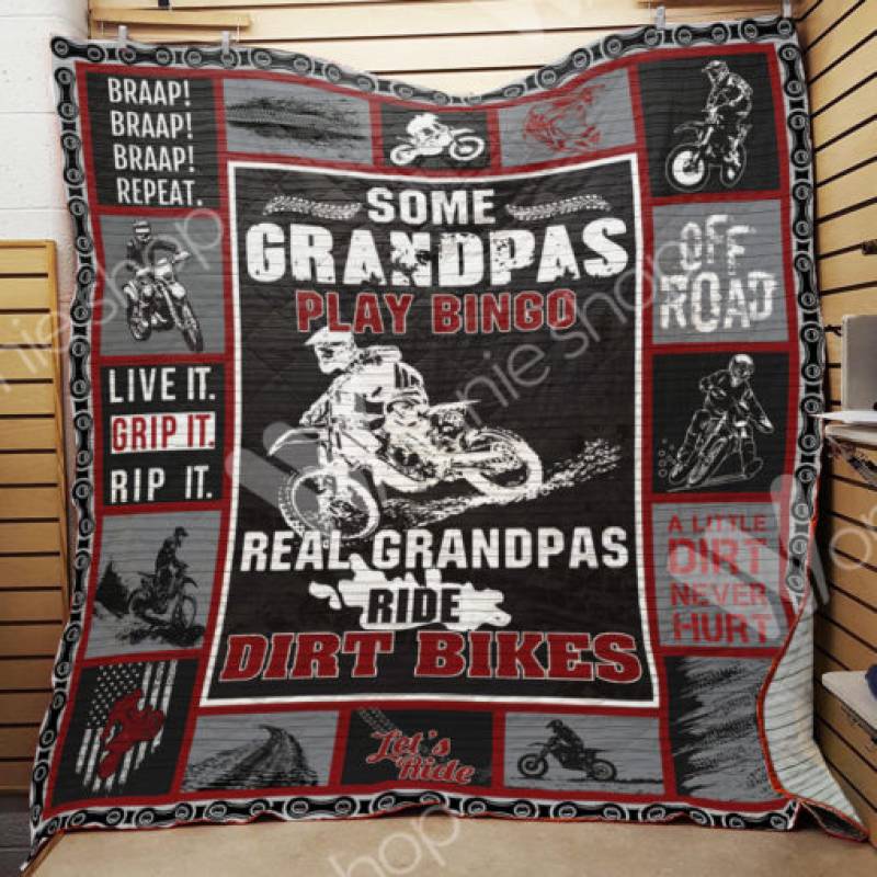 Grandpa Dirt Bike Blanket JL0601 83O42