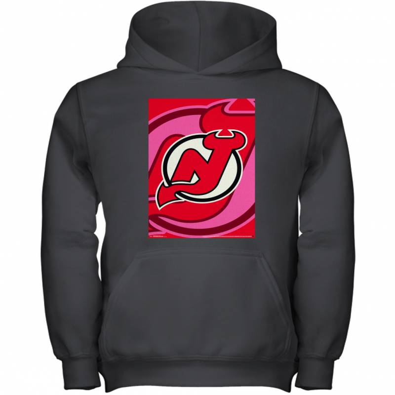 International New Jersey Devils Logo Wall Youth Hoodie