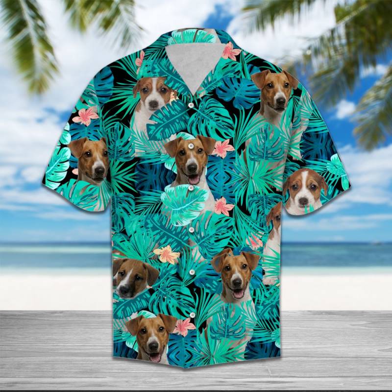 Jack Russell Terrier Tropical Hawaiian Shirt Ha21188