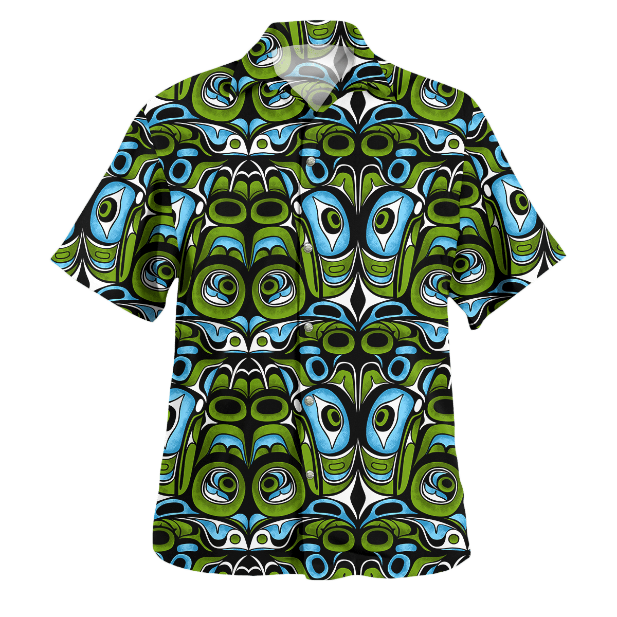 Wealthy Frog Unisex Fashion All Over Print Hawaiian Shirt Ha11619