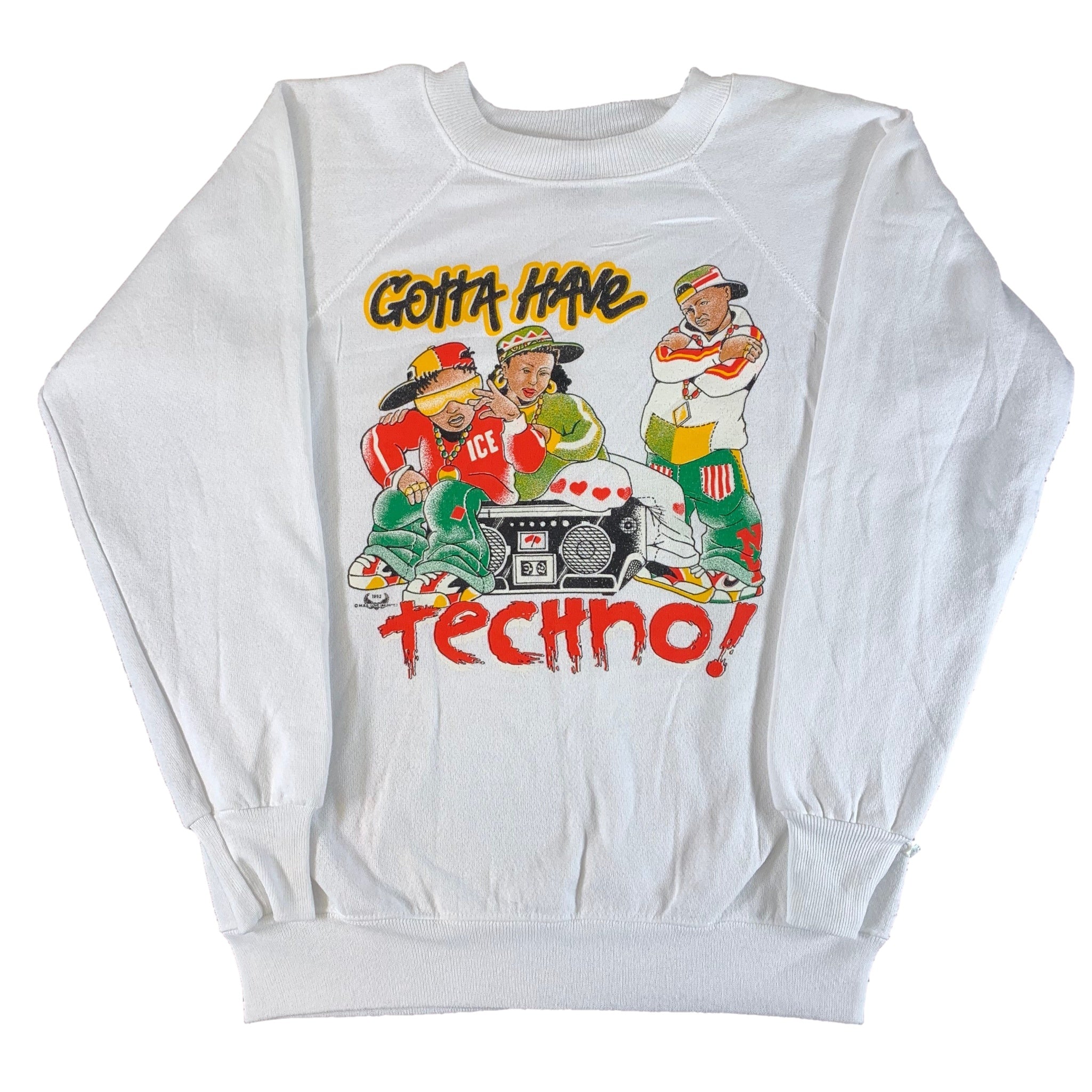 Vintage Gotta Have Techno “1992” Crewneck Sweatshirt