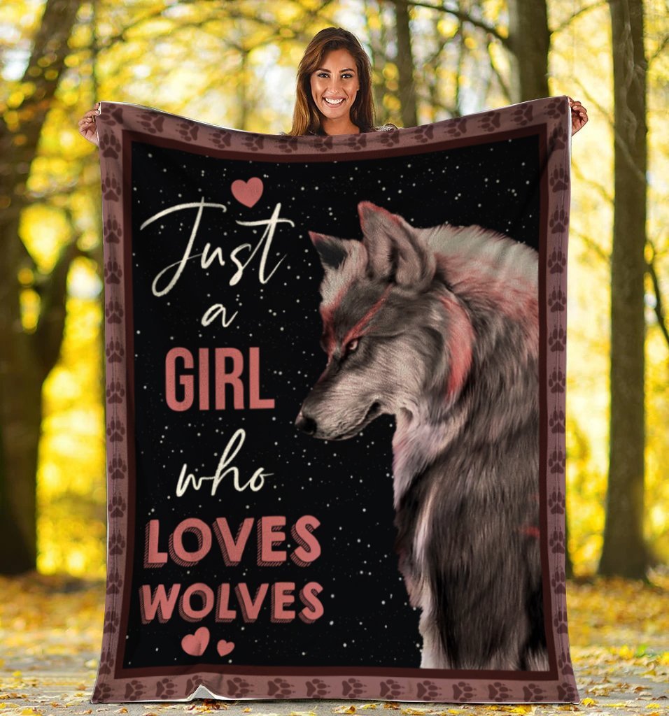 Wolves Animals, For Wolves Lovers Fleece Blanket