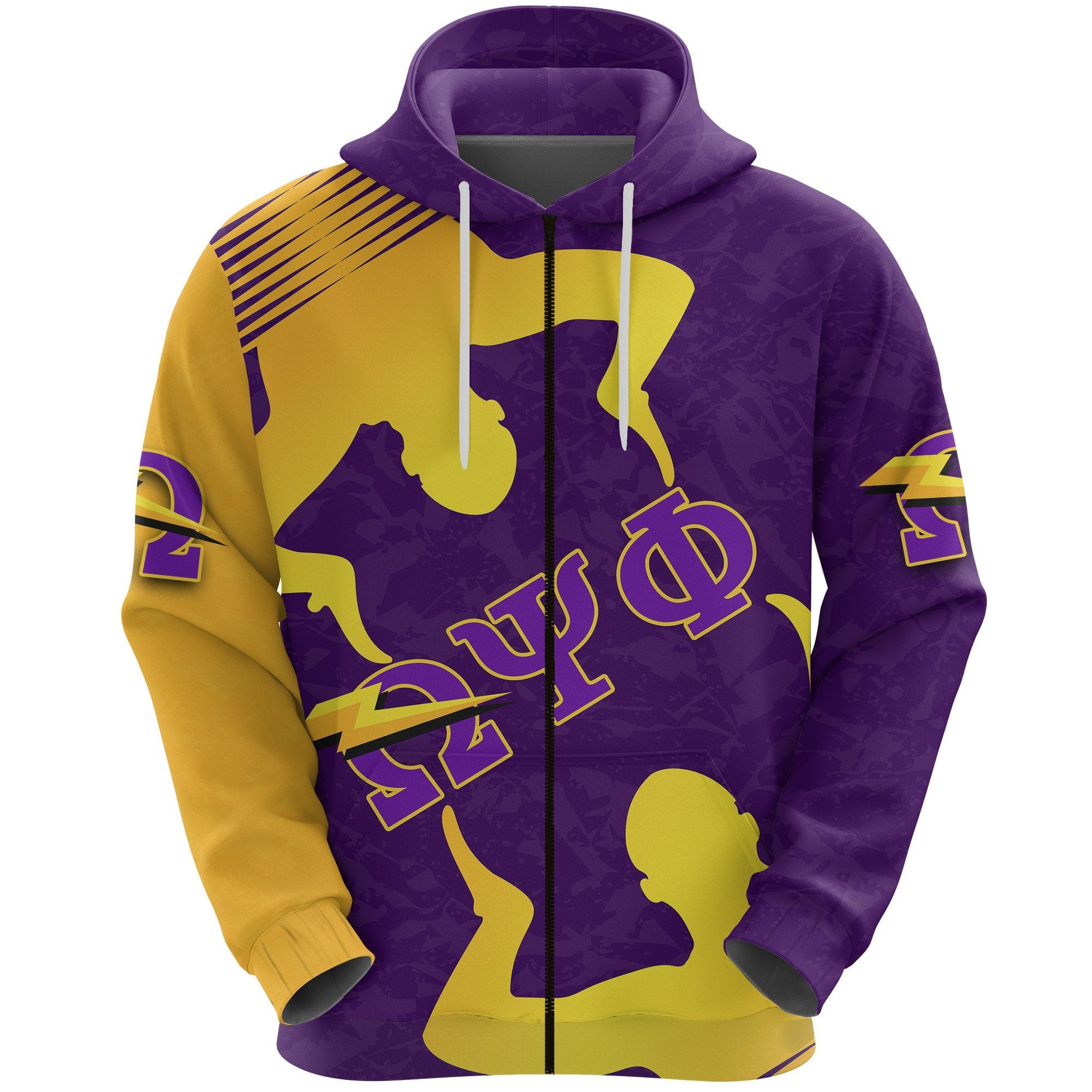 Omega Psi Phi Fraternity Zip Hoodie Hand Sign Lt8 – Annie Arts Shop