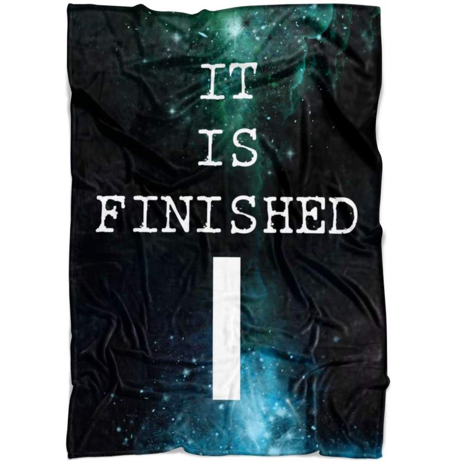 It is finished fleece blanket