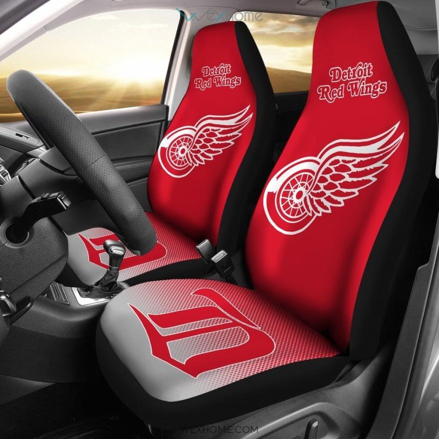 New Fashion Fantastic Detroit Red Wings Car Seat Covers Unique Car Gift 2021