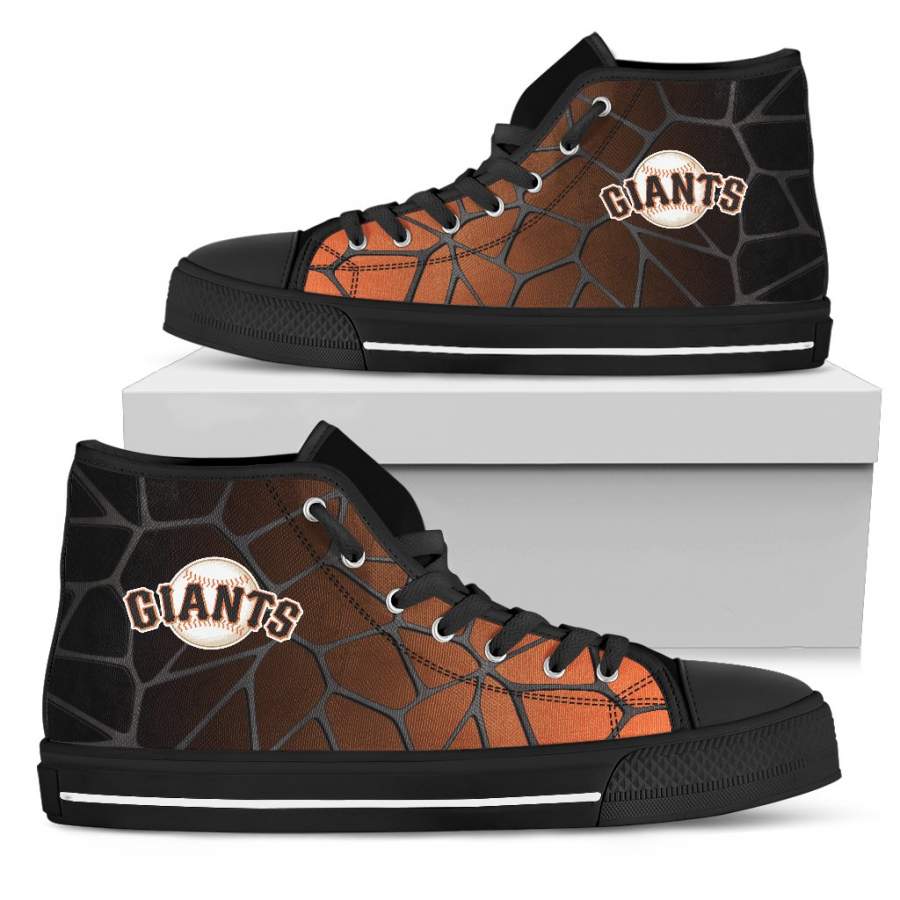 Colors Air Cushion San Francisco Giants Gradient High Top Shoes