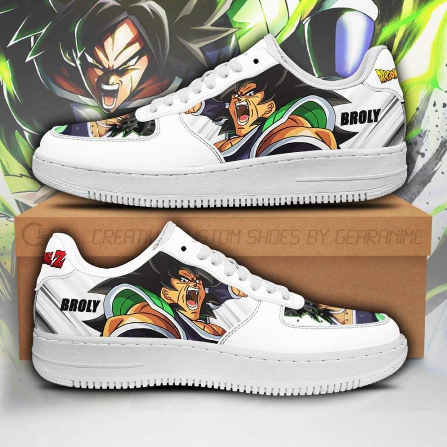 Broly Air Sneakers Custom Dragon Ball Z Anime Shoes PT04