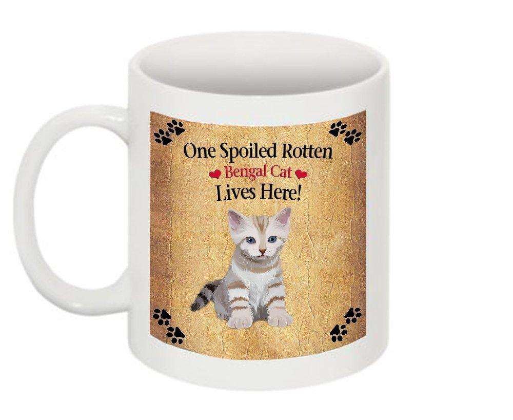 Bengal Kitten Spoiled Rotten Cat Mug