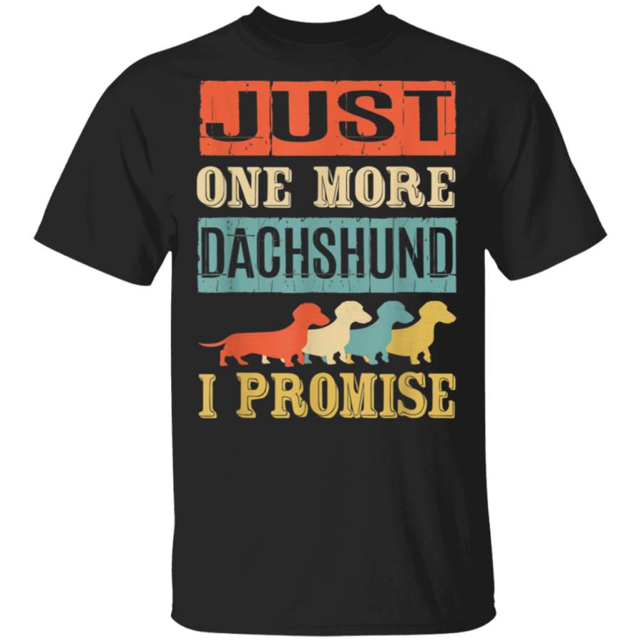 Retro Vintage Dachshund Dog TShirt Doxie Mom Outfit Adults