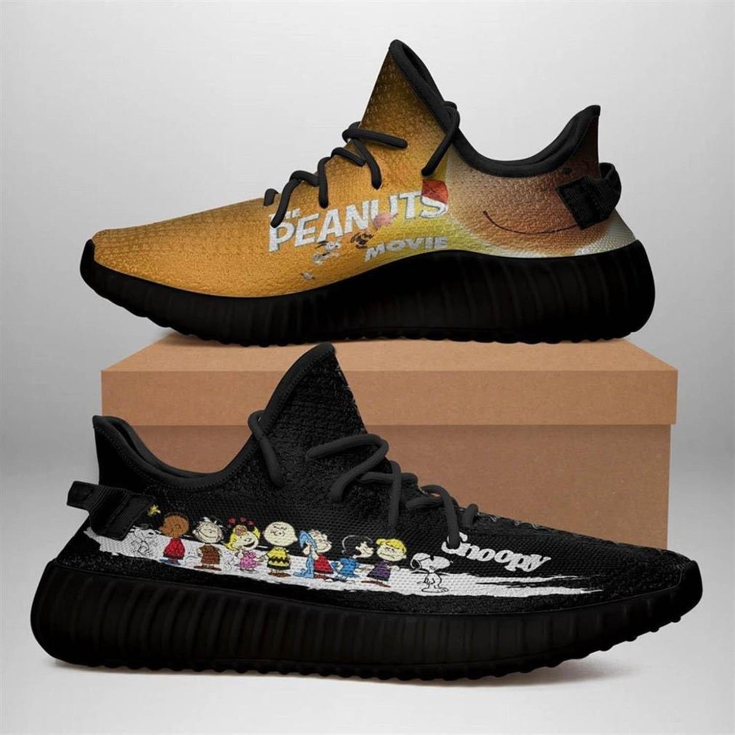 Snoopy Custom Yeezy Boost 350 Birthday Gift Idea For Him Son Boyfriend Father’S Day Shoes Yeezy Sneakers H94