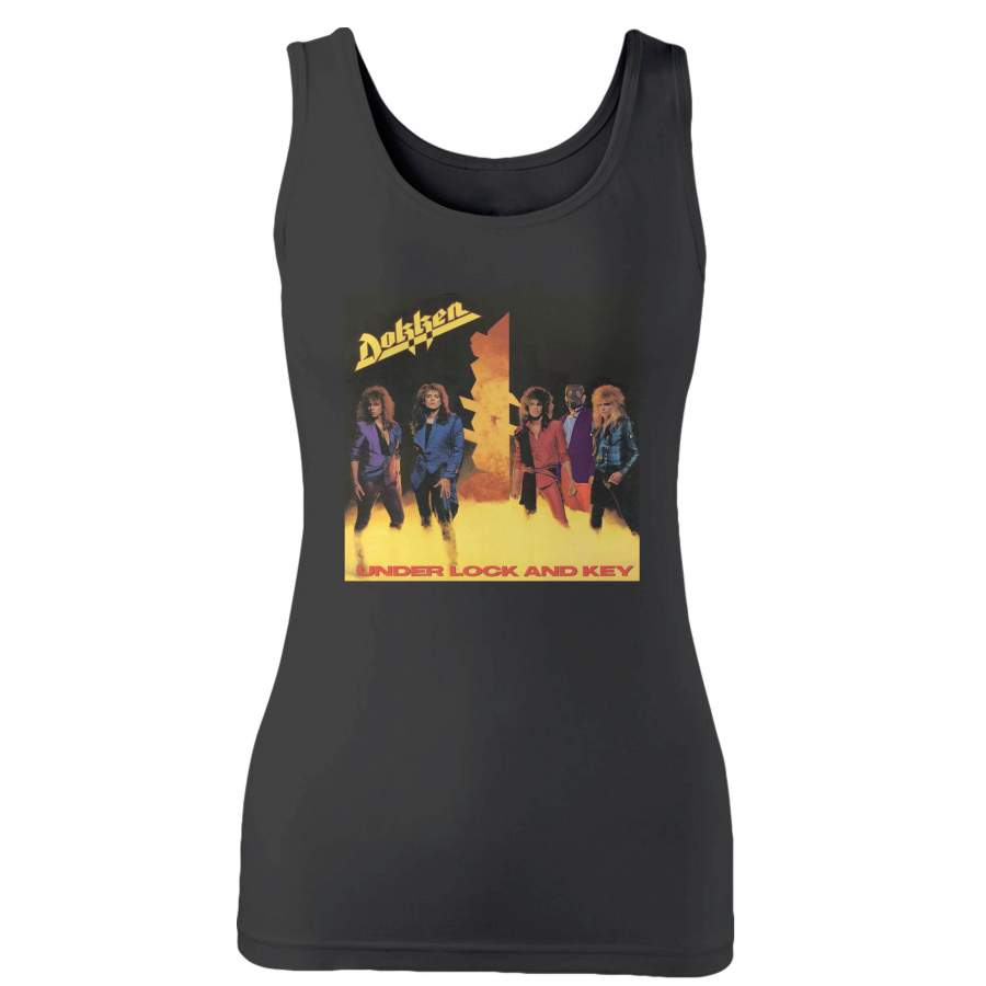 Dokken Under Lock And Key Metal Woman’s Tank Top