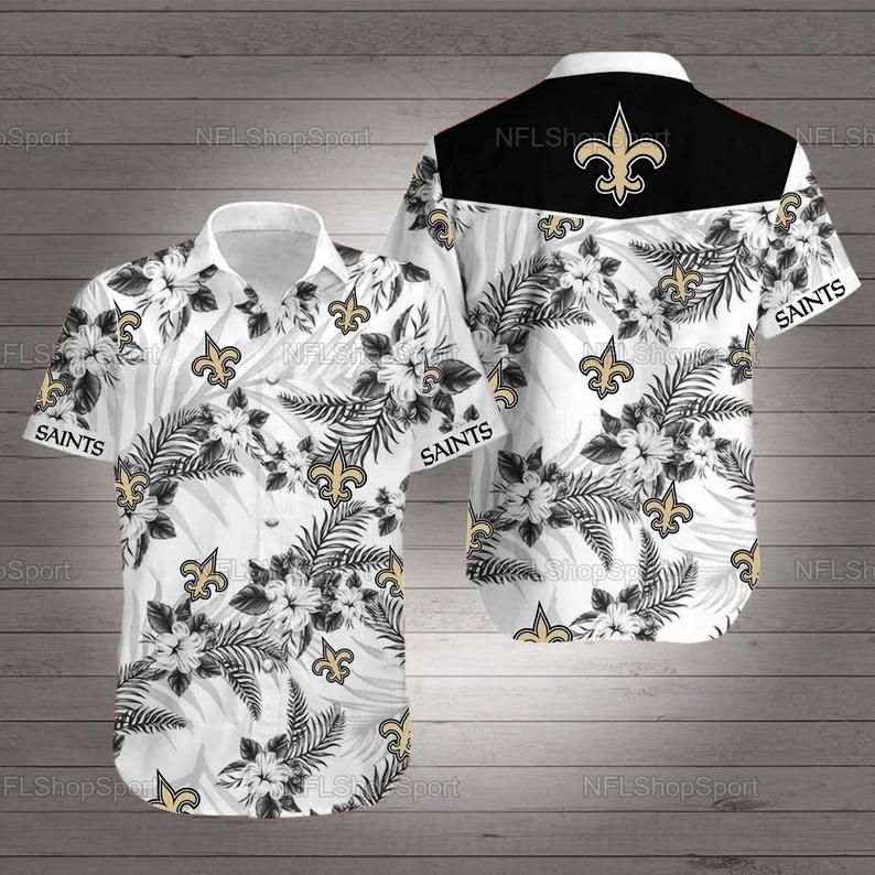 New Orleans Saints Hawaiian Mandala Shirt