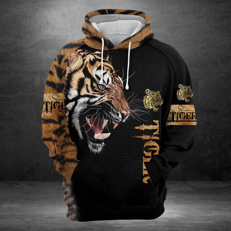 3D Tiger G5825 – All Over Print Unisex Hoodie