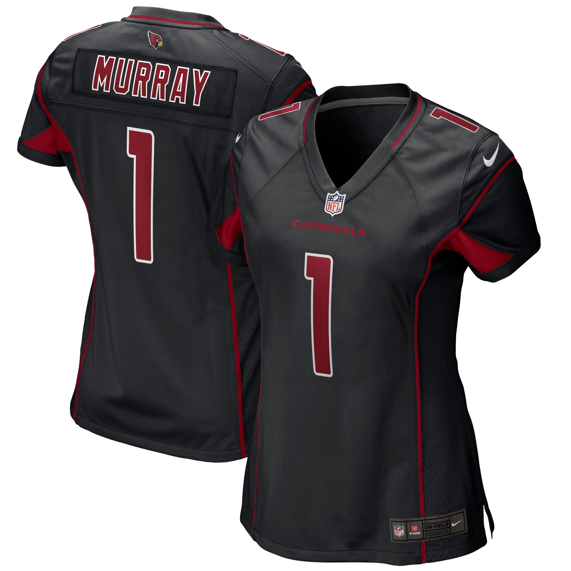 Women’s Arizona Cardinals Kyler Murray Black Alternate Game Player Jersey