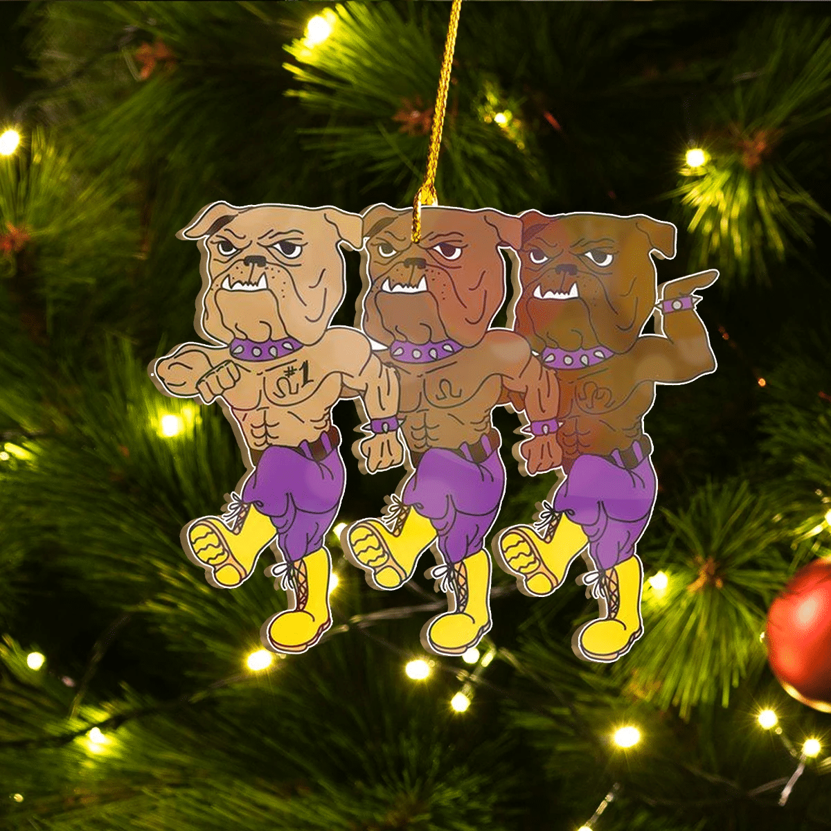 Getteestore Ornament – Omega Psi Phi Ques Custom Shape Ornament A31