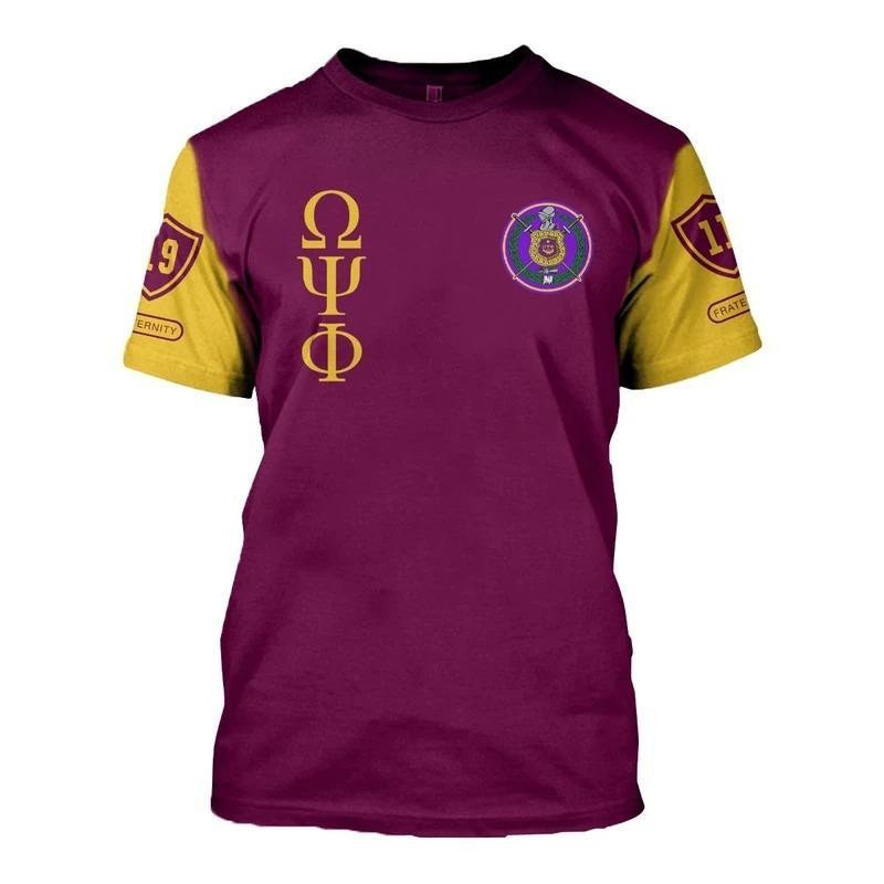 Fraternity Tshirt – Royal Bull Dog Omega Psi Phi Tshirt