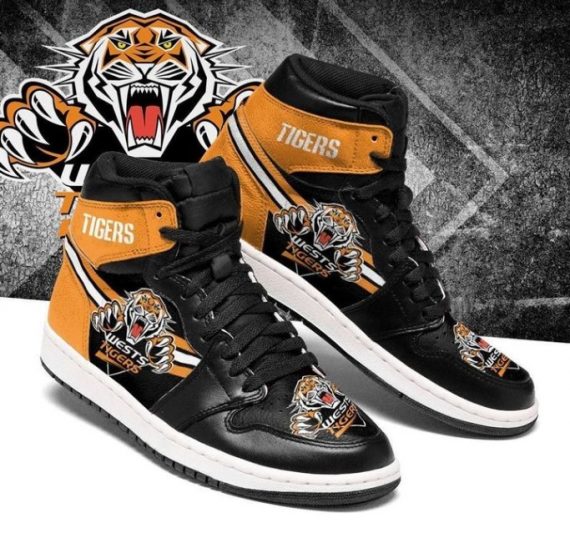 Wests Tigers Nrl Air Jordan Xtra Sneaker Boots Qdh