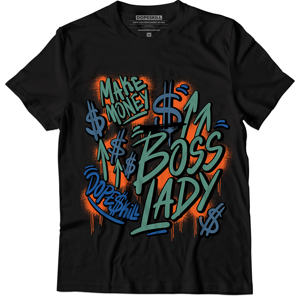 Boss Lady Unisex Shirt Match Yz Boost 700 Fade Azure