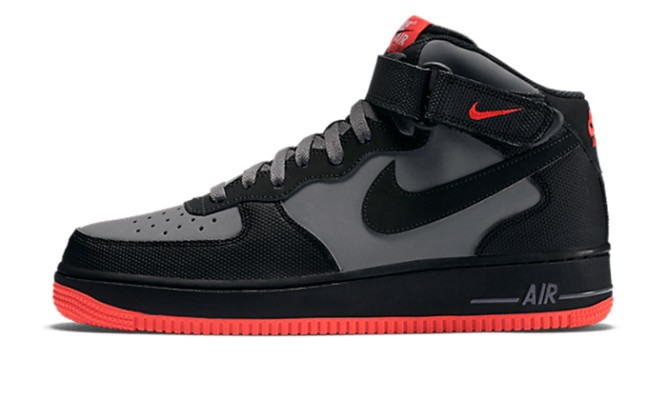 NIKE AIR FORCE 1 MID HOT LAVA 2015 602015