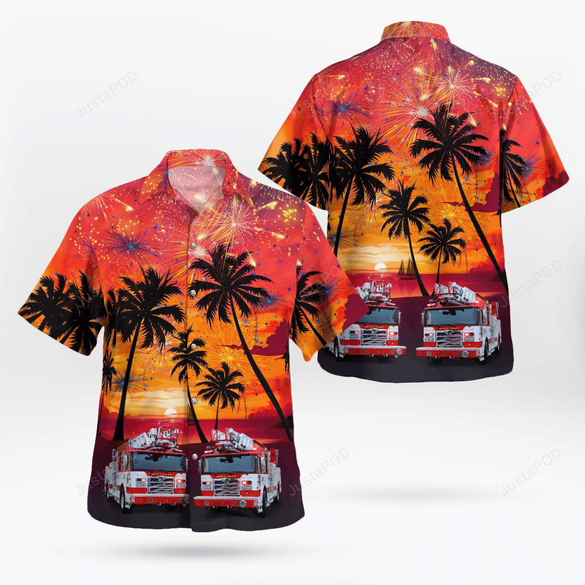 Florida Volusia County Fire Rescue Of July Hawaii Shirt Ha53665