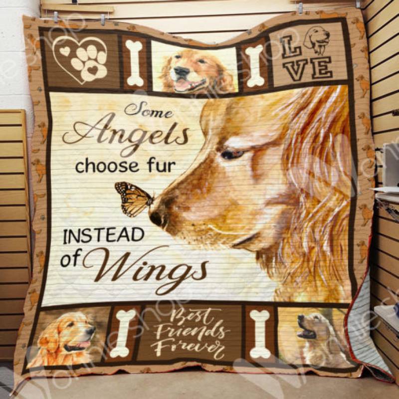 Golden Retriever Dog Blanket DCB0203 90O41